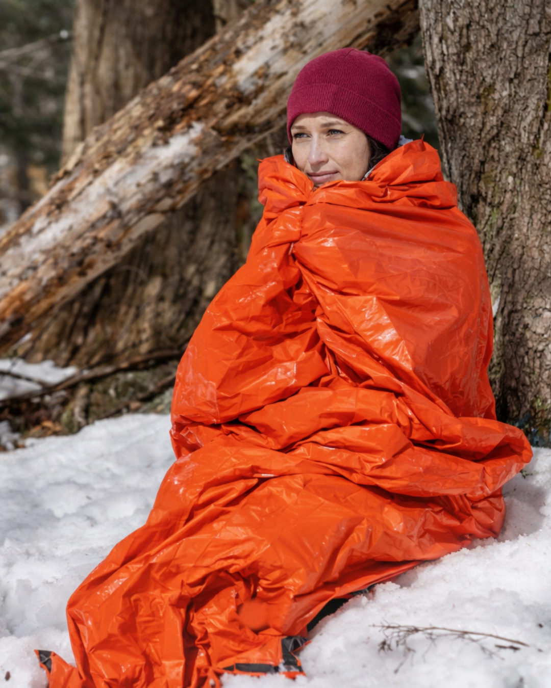 Termisk överlevnadssovsäck för nödsituationer – Lätt värmereflekterande bivackor